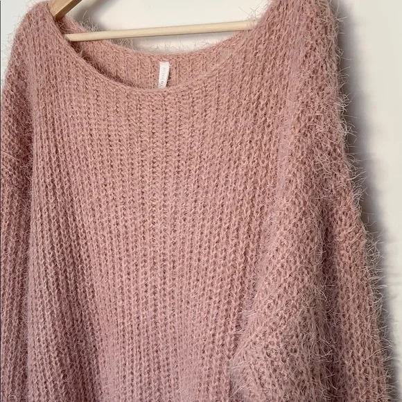 Pinkblush Oversized Tunic Sweater - Picture 2 of 3